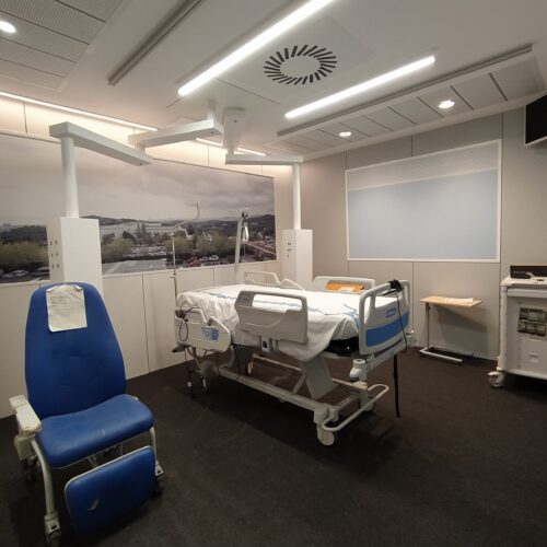 Arquitectura hospitalaria-Box UCI